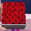 باکس رز جاودان قرمز 16 عددی (VIP)
