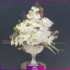 جام ارکیده گل پناه - ارسال فوری و رایگان به بهشت زهرا مناسب برای مراسم چهلم