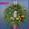 حلقه گل کریسمس - تحویل در سوئیس - ارسال گل به خارج