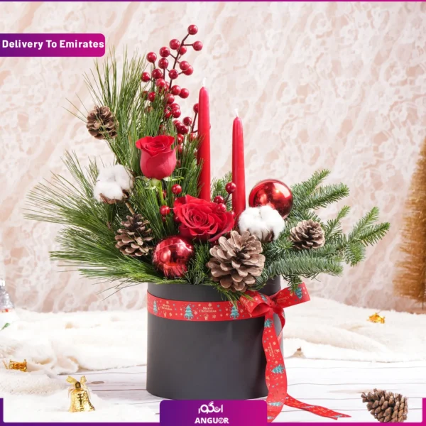 باکس گل کریسمس - تحویل امارات