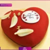 کیک موس شکلاتی ویژه روز ولنتاین (تحویل در کویت) - Image 2
