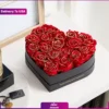 باکس گل رز جاودان قلبی VIP  (تحویل در آمریکا) - Image 3