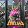 جام گل ارکیده با تم صورتی