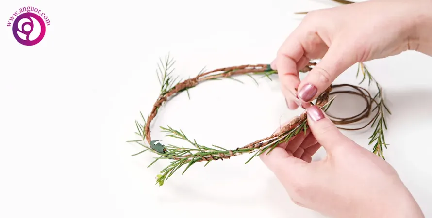 پیچیدن شاخ و برگ