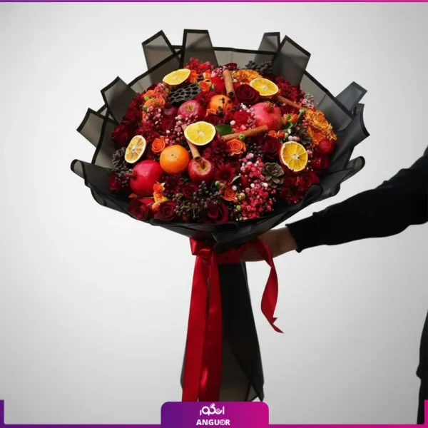 دسته گل و میوه برای یلدا